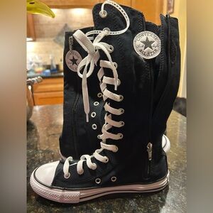 Converse Kids XHi Black High-Top Sneakers